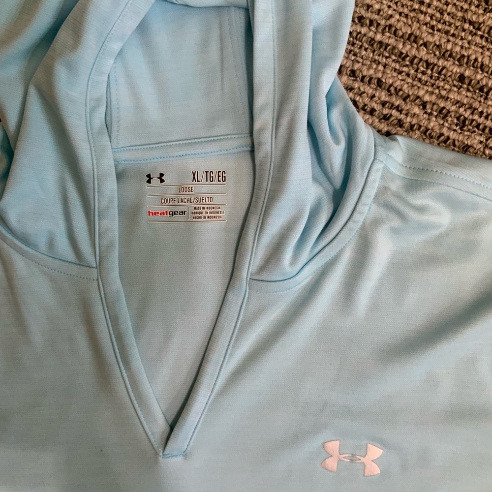 Under Armour Sky Blue Pullover Hoodie